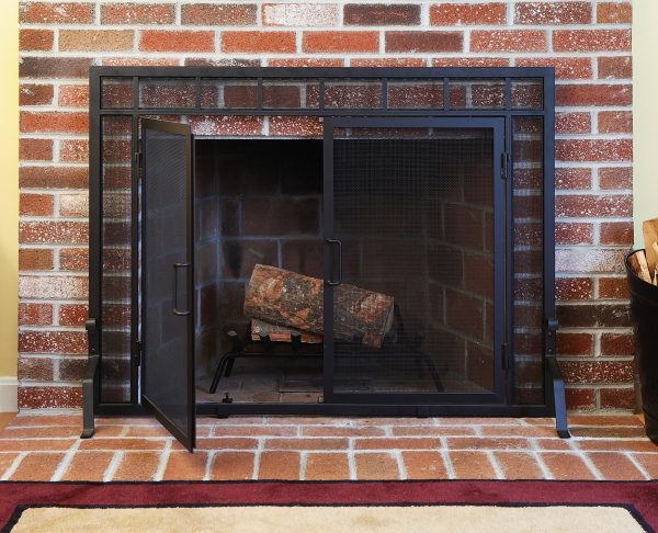 44x33-in Sidelight Classic Screen w/ Doors by Minuteman - Image 4