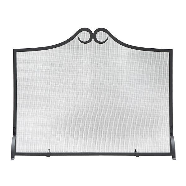 Loops Flat Fireplace Screen by Minuteman