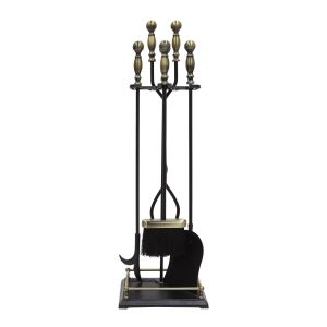 Black w/ Antique Brass, Oxford Tool Set by Minuteman