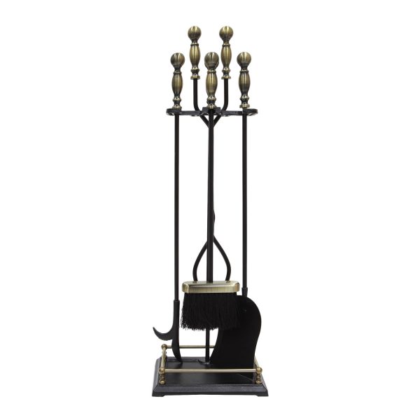 Black w/ Antique Brass, Oxford Tool Set by Minuteman