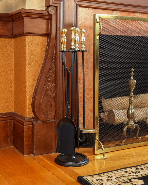 Black w/ Polished Brass, Sutton Tool Set by Minuteman - Image 4