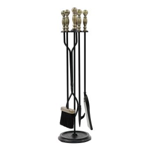 Black w/ Antique Brass, Sutton Tool Set by Minuteman