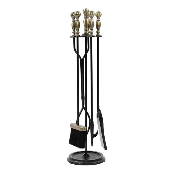 Black w/ Antique Brass, Sutton Tool Set by Minuteman