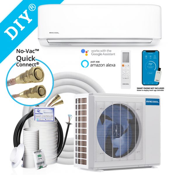 MRCOOL DIY 4th Gen Wall Mount Air Handler : DIY-18-HP-WMAH-230C25