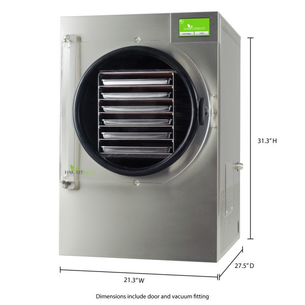 Large Home Freeze Dryer; Stainless Steel - Image 6