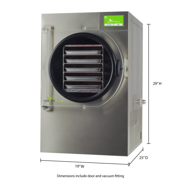 Medium Home Freeze Dryer; Stainless Steel - Image 3