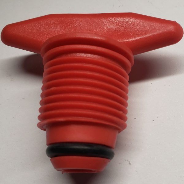 Propane Tank/Cylinder POL Valve Safety Plugs, Plastic with O-ring ; 5 Pack, **Made in USA** - Image 4