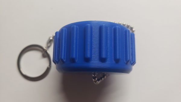 Premium QCC1 Propane Tank Cap for 5-40 lb Tanks - OPD Valve Dust Cover/Cap - Durable Plastic W/SS Chain Tether for LP Cylinder, Adapter, and Gauge Fitting for BBQ Grill, Gen, RV, + - Image 3