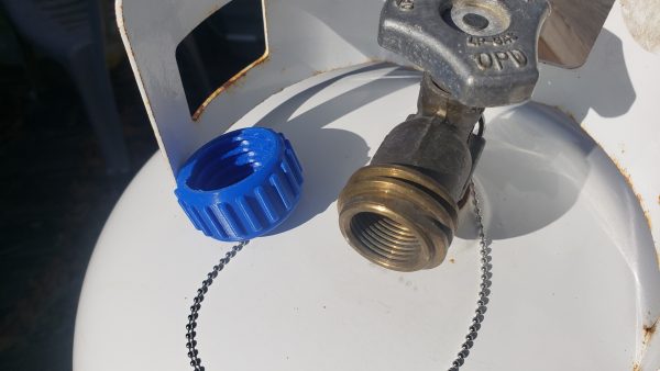 Premium QCC1 Propane Tank Cap for 5-40 lb Tanks - OPD Valve Dust Cover/Cap - Durable Plastic W/SS Chain Tether for LP Cylinder, Adapter, and Gauge Fitting for BBQ Grill, Gen, RV, + - Image 6