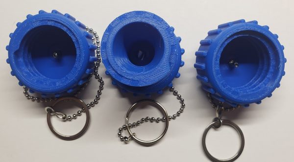 LP Stow Kit, 1 QCC1 Connector Plug and 2 OPD Valve Caps w/SS Chains. - Image 5