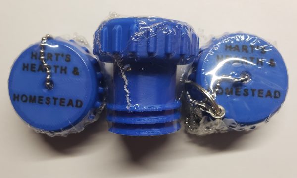LP Stow Kit, 1 QCC1 Connector Plug and 2 OPD Valve Caps w/SS Chains. - Image 2