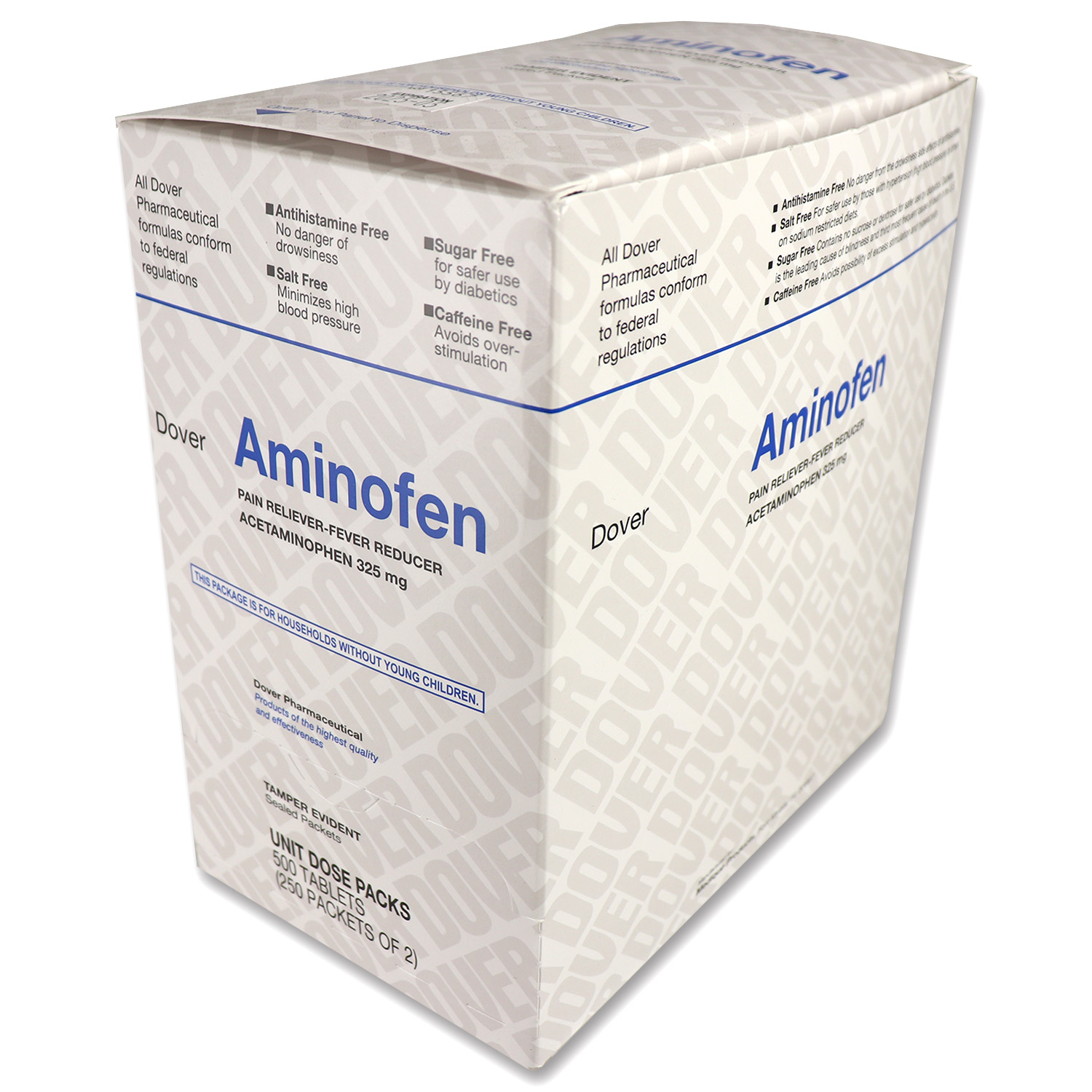 Aminofen - Acetaminophen 325mg, 500/box - Image 2