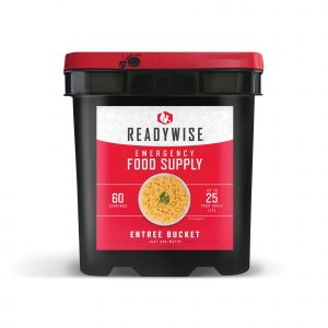 60 Serving Entree Only Grab n Go Bucket