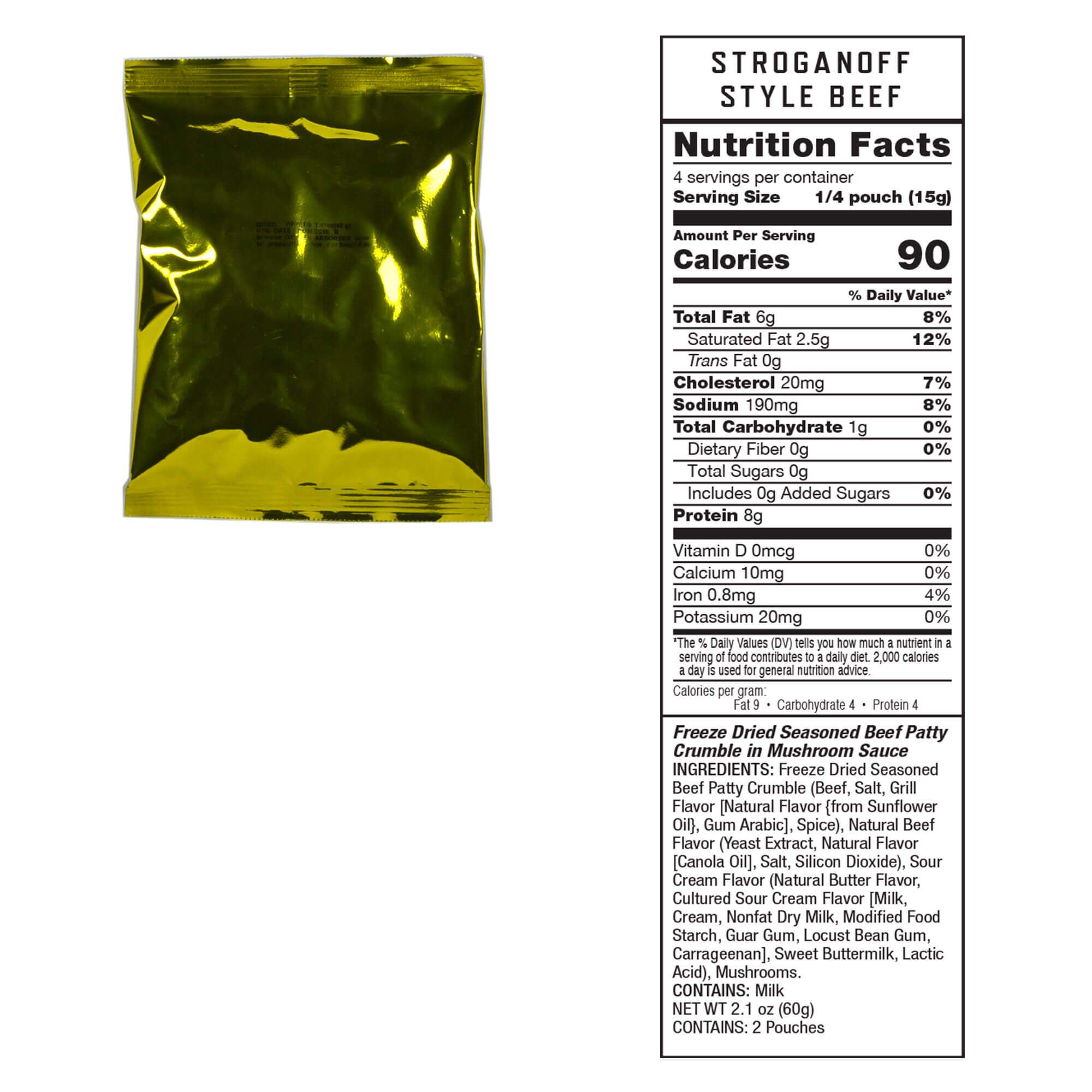 48 Serving Freeze Dried Meat Bucket + 40 Servings Of Rice - Image 5