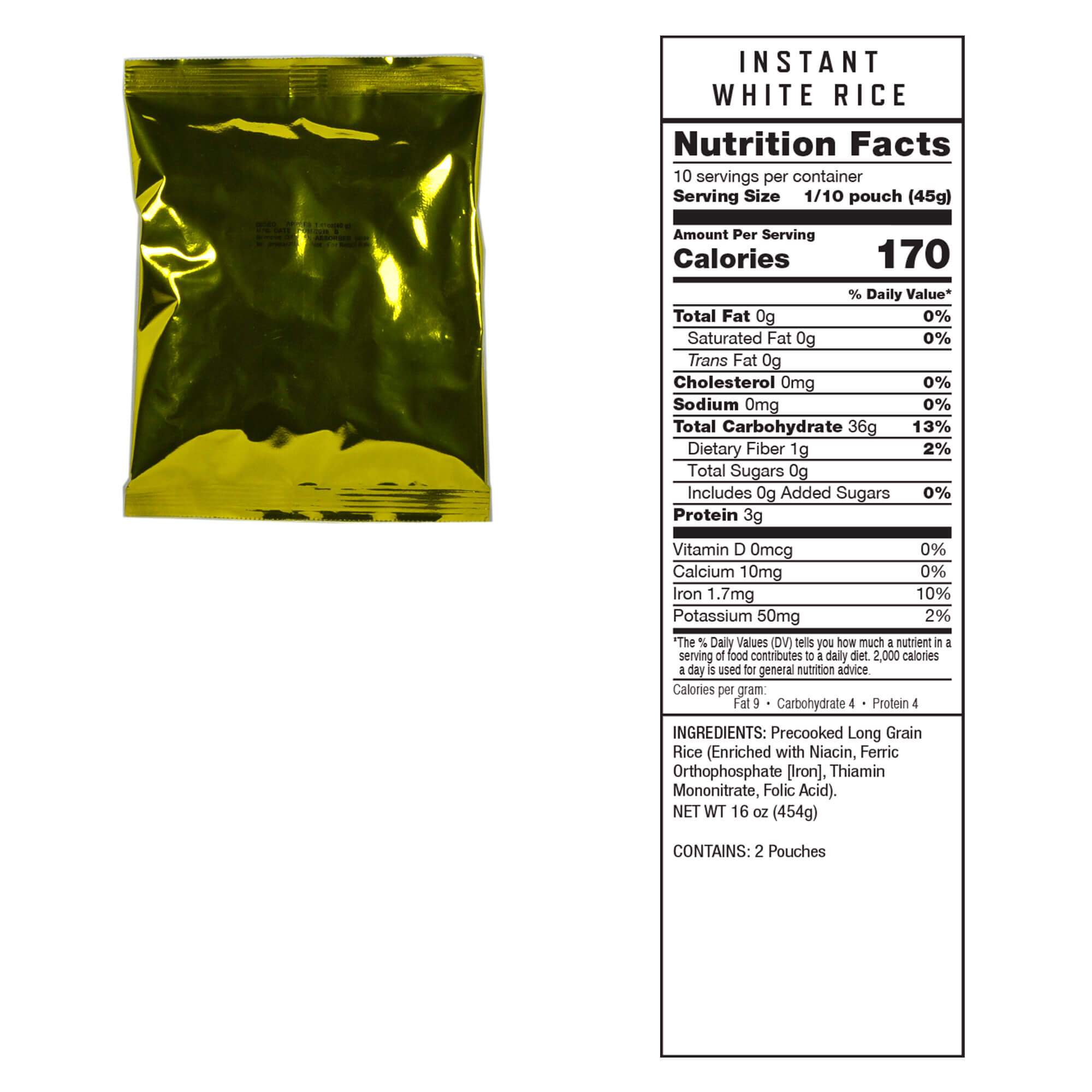 48 Serving Freeze Dried Meat Bucket + 40 Servings Of Rice - Image 3