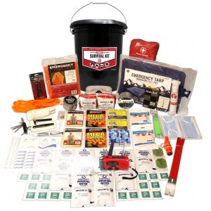 Bucket Survival Kit for 2 People