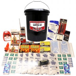 2 Person Necessity Survival Kit, Bucket and Lid