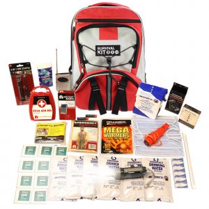 1 Person Necessity Survival Kit, Backpack