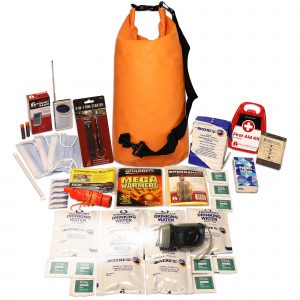 1 Person Necessity Survival Kit, Dry Bag