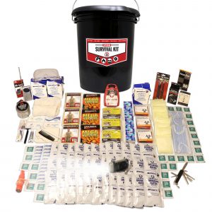 3 Person Essential Survival Kit, Bucket and Lid